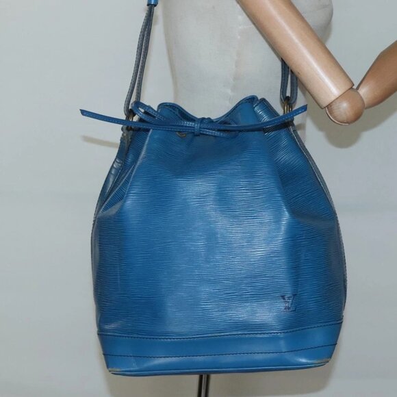 LOUIS VUITTON Epi Noe Shoulder Bag Toledo Blue - Picture 1 of 16